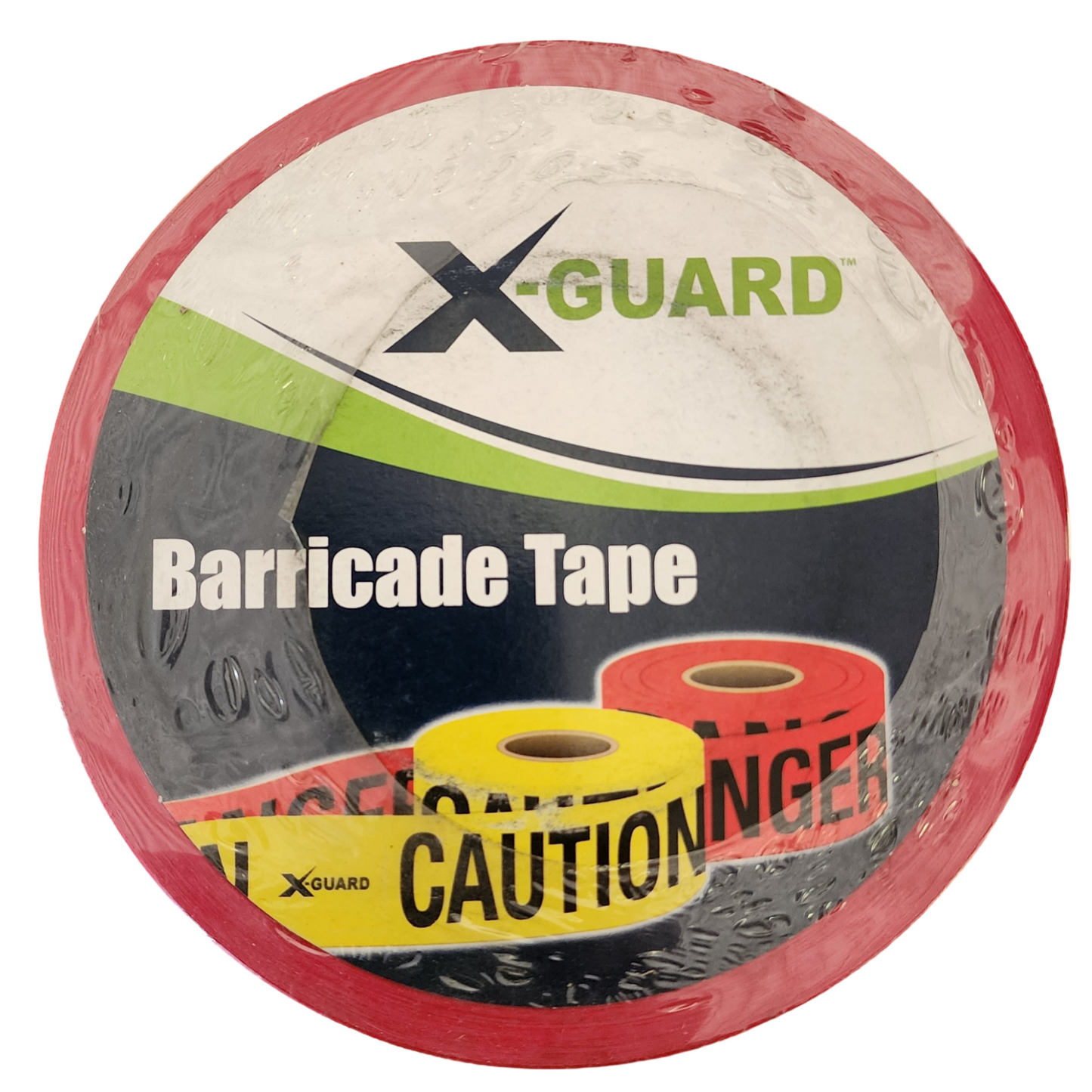 X-Guard Barricade Tape: Danger Do Not Enter - 3" x 1000', Pack of 3 Rolls