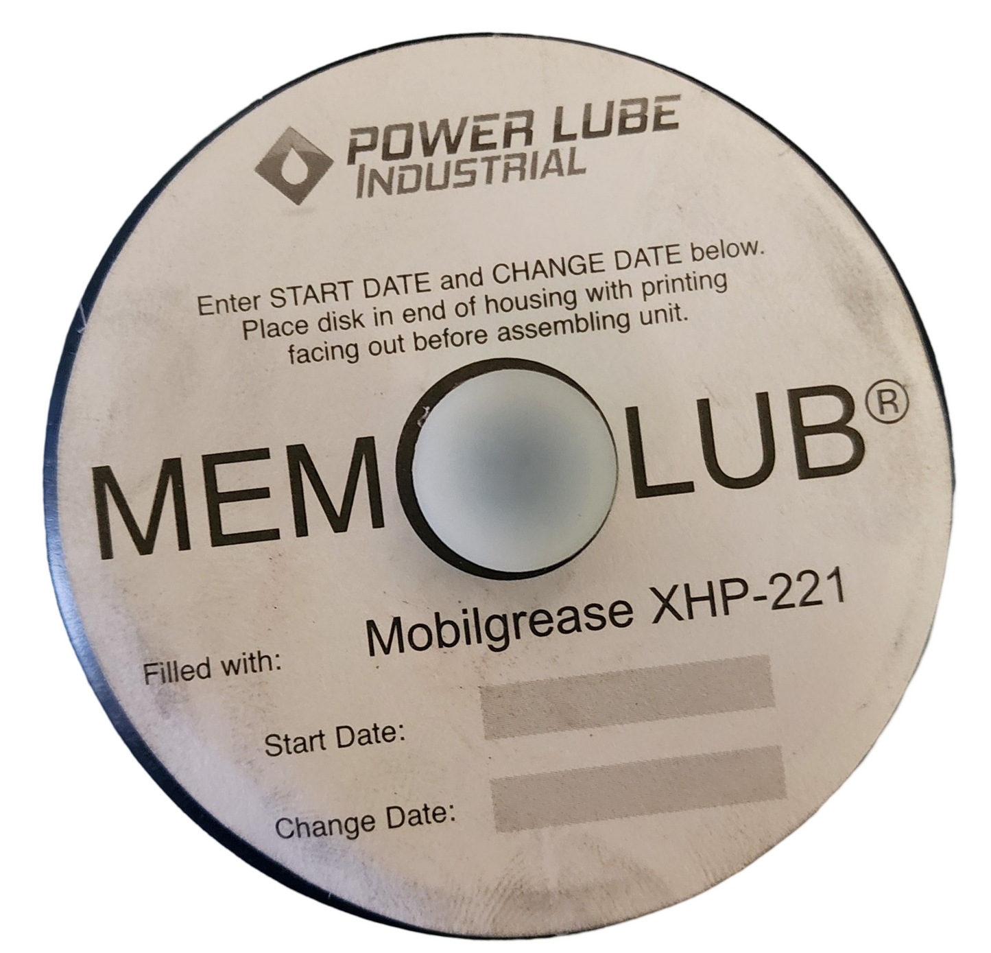 Memolub Replacement Kit - Grease Cartridge for Auto Lube System (Model K5MOBXHP221)