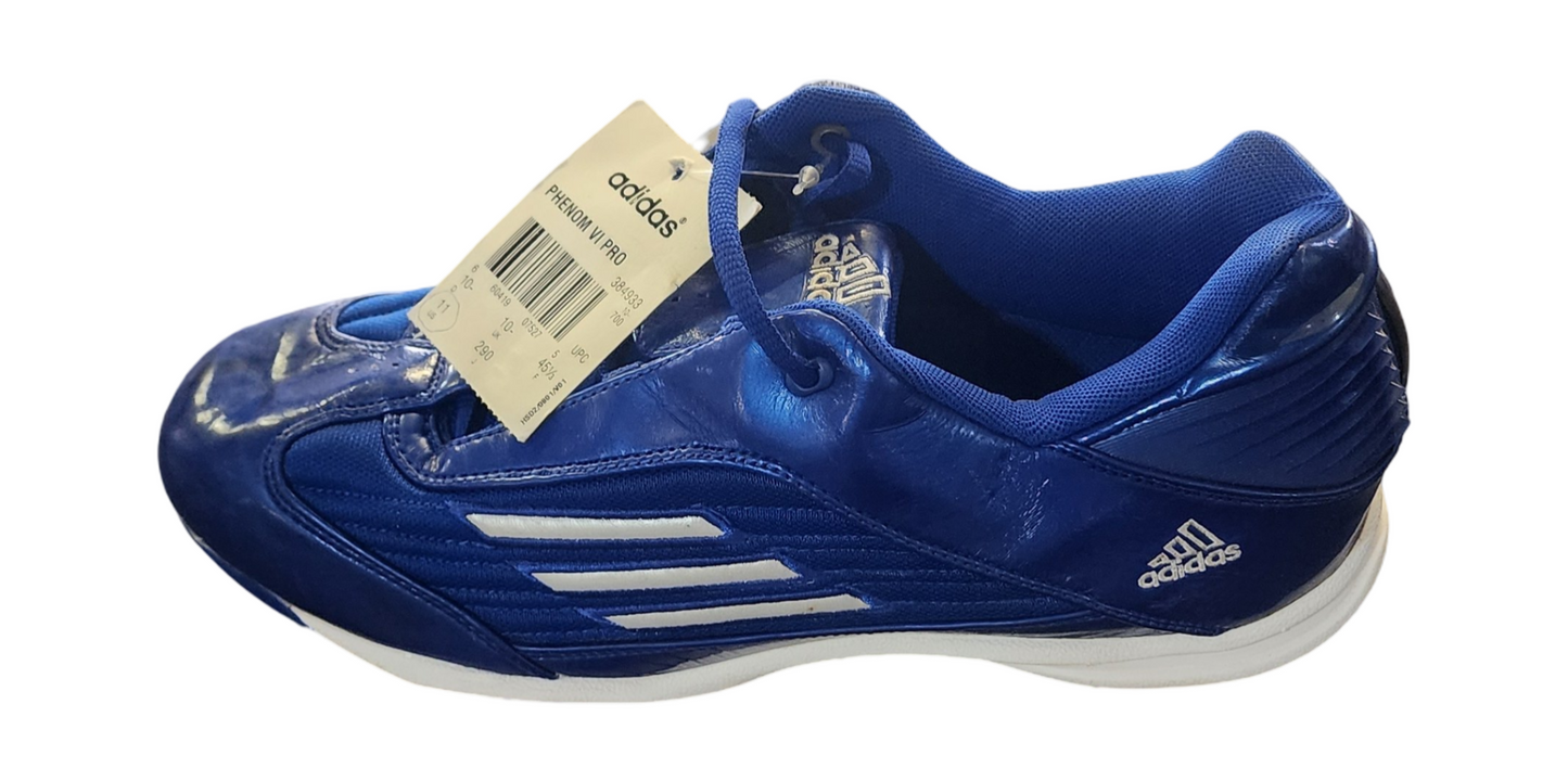 Adidas Phenom VI Pro Metal Baseball Cleats – Men’s Size 11 – Blue