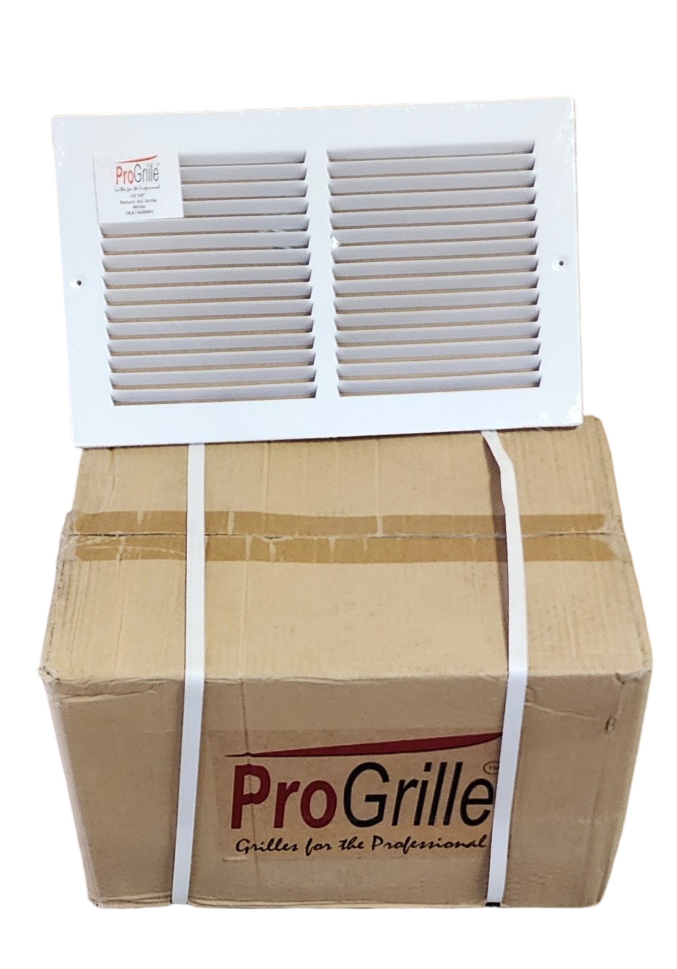 HVAC Vent Covers / Registers –Cases of Multiple Sizes, White Metal Grilles $18,000+ Retail