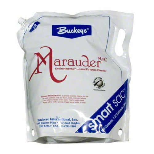 Buckeye Marauder H2O2 General Purpose Cleaner - 3 Smart Sacs (5 Liter Stand Up Pouch)