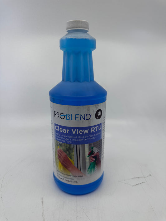 ProBlend™ Clear View RTU Glass Cleaner - Qt.