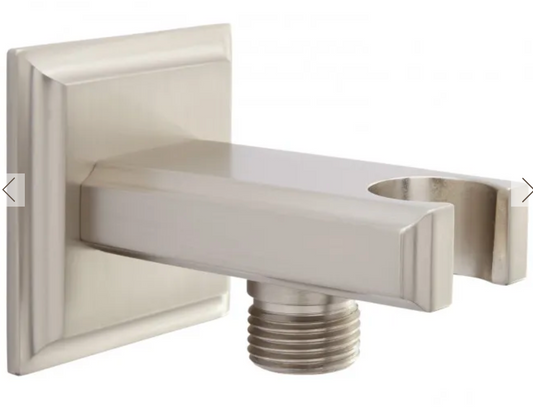 Ryle Water Supply Elbow for Hand Shower with 1/2" Water Connection - Brushed Nickel