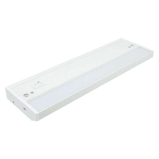 12" - 4 watt LED COMPLETE 2 undercabinet fixture delivers 270 lumens of 3000K warm white light.