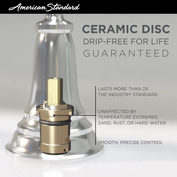 American Standard Patience 7" Round Legacy Bronze Valve Trim TU106500.278