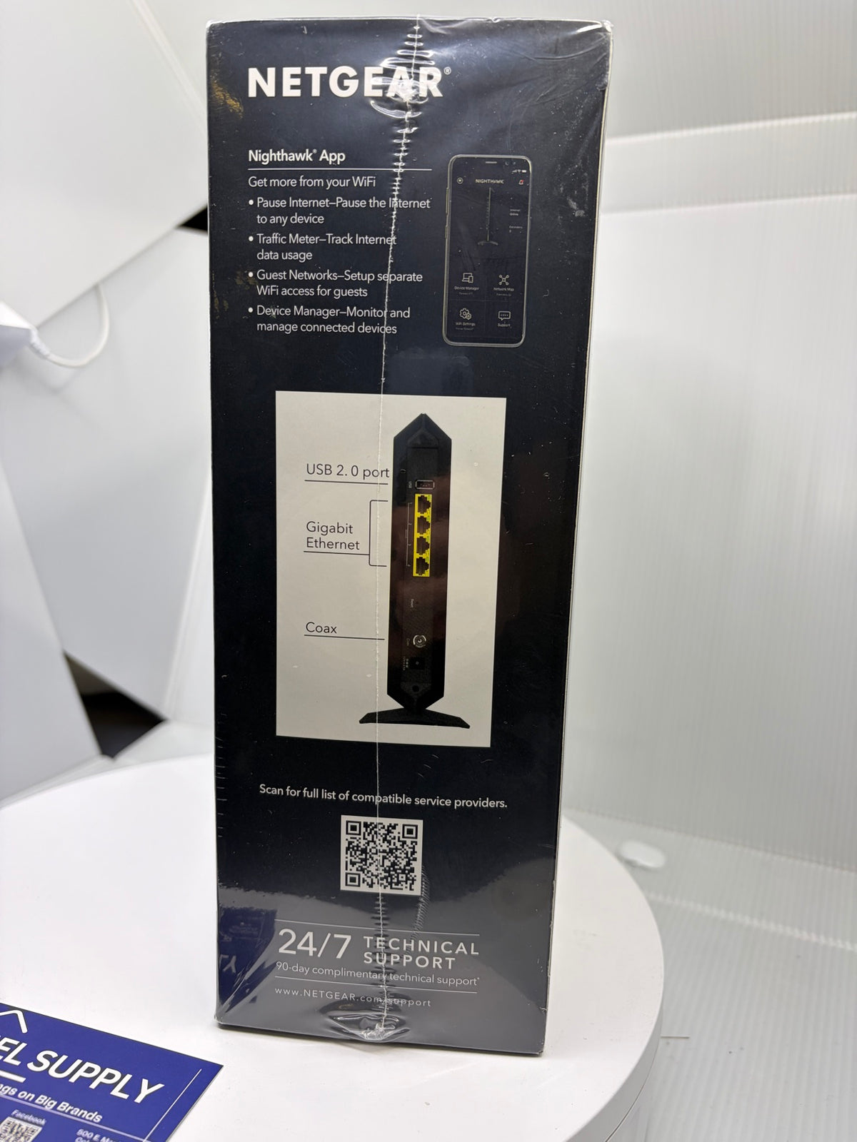 NETGEAR Nighthawk C7000 AC1900 WiFi Cable Modem Router — DOCSIS 3.0 — photo 4