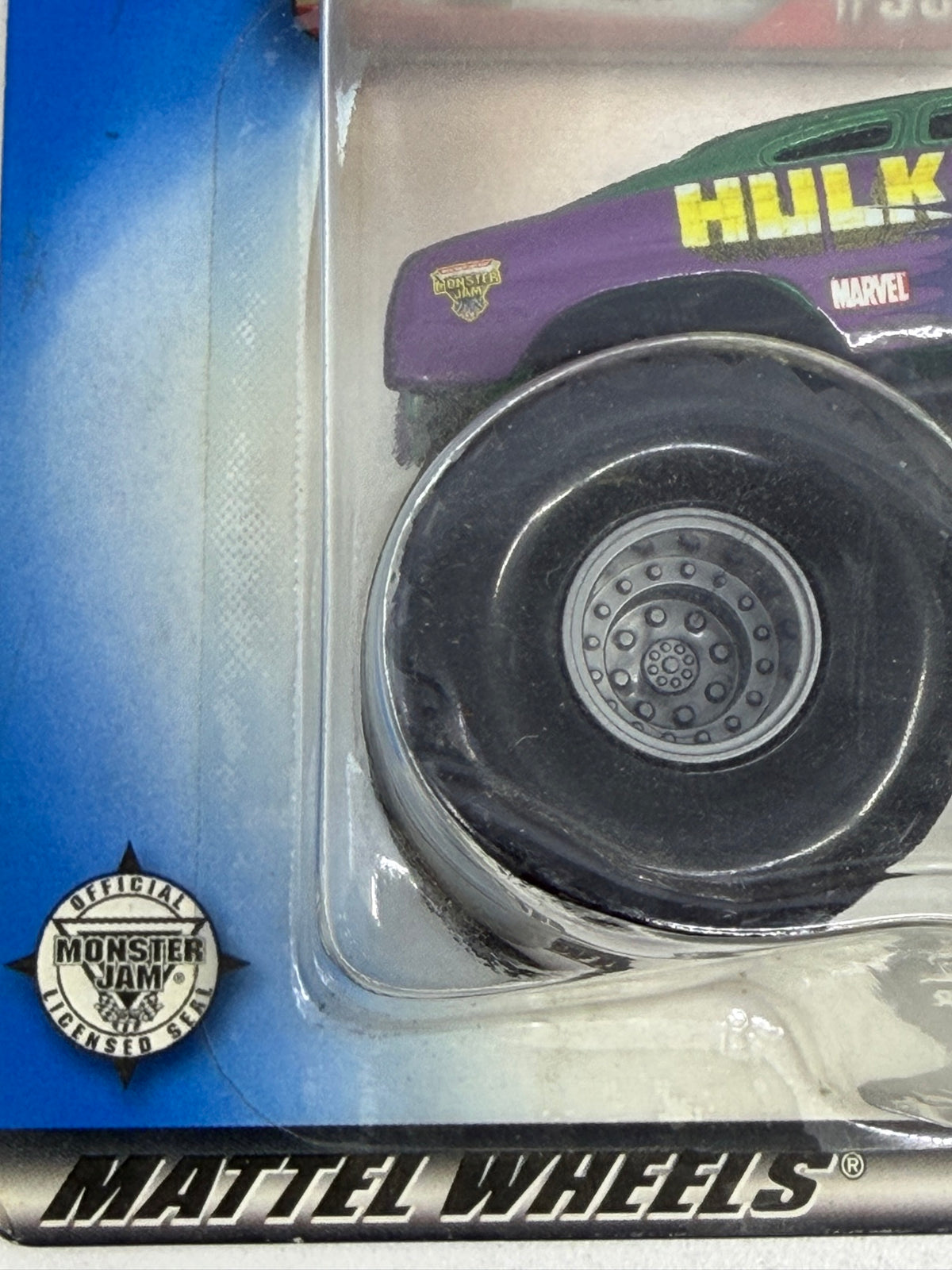 2002 Hot Wheels Monster Jam Incredible Hulk #36 1:64 Diecast Truck — New on Card — photo 6