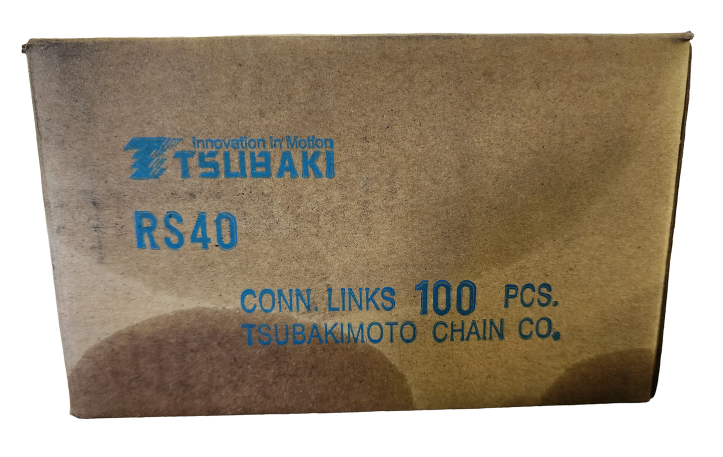 Tsubaki RS40-1 Conveyor Chain Connecting Link - Pack of 100