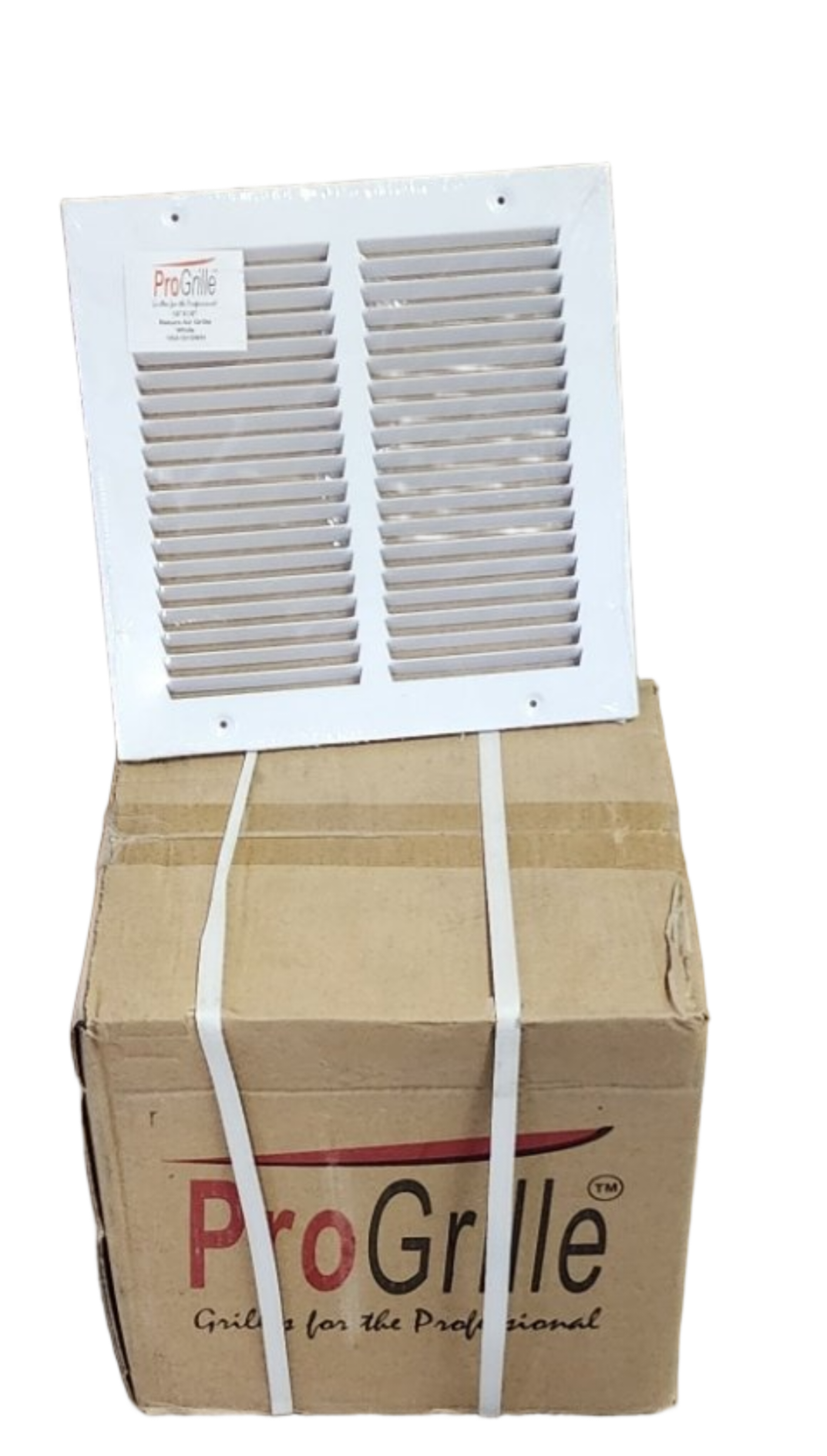 HVAC Vent Covers / Registers –Cases of Multiple Sizes, White Metal Grilles $18,000+ Retail