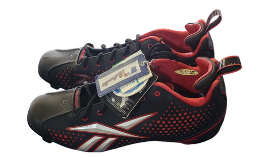 Reebok Hardlink Metal Baseball Cleats – Authentic Collection – Size 12 Black/Red/Silver