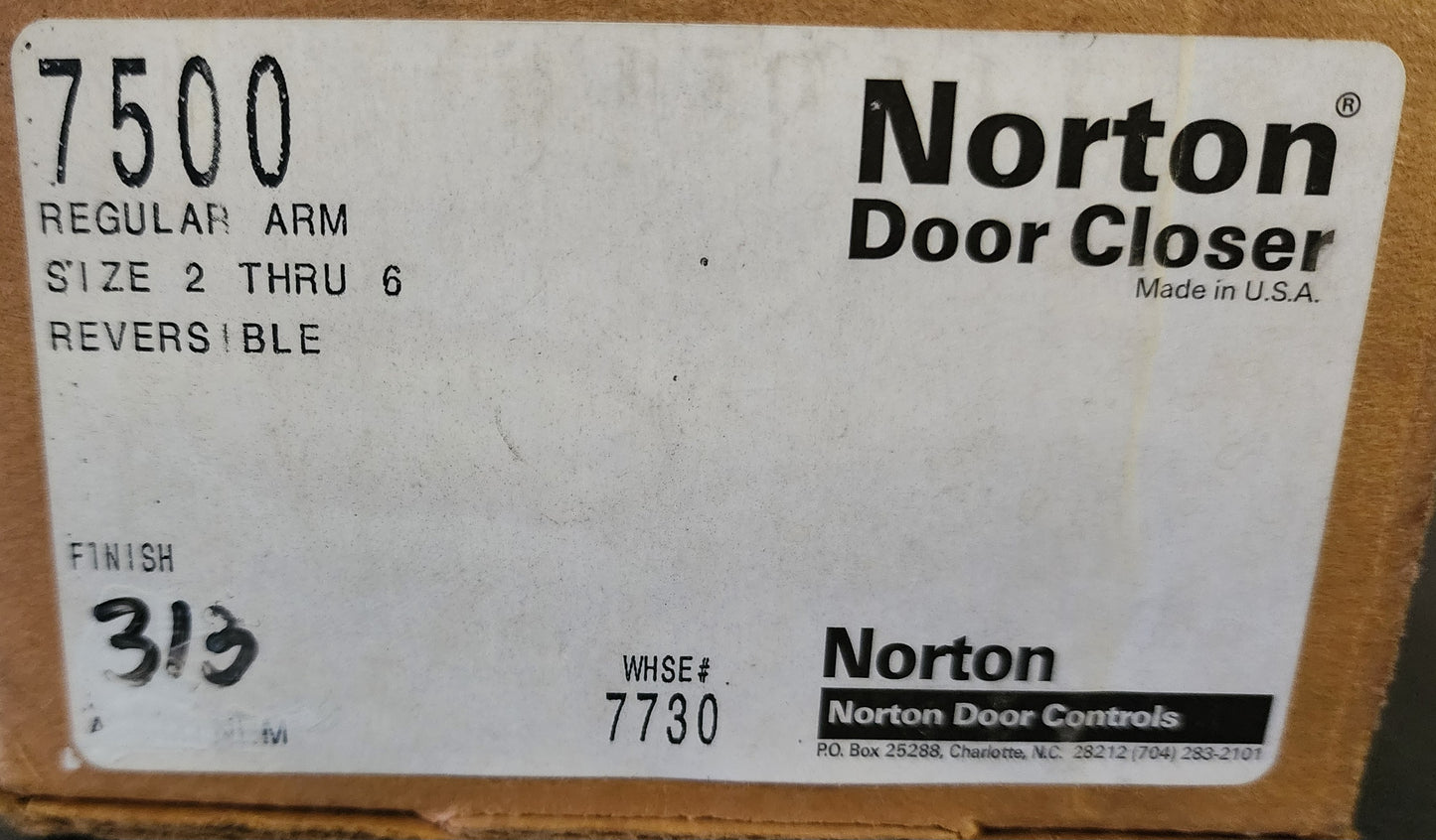 Norton 7500 Door Closer Series | Heavy Duty Hydraulic | Interior & Exterior | Non-Handed |