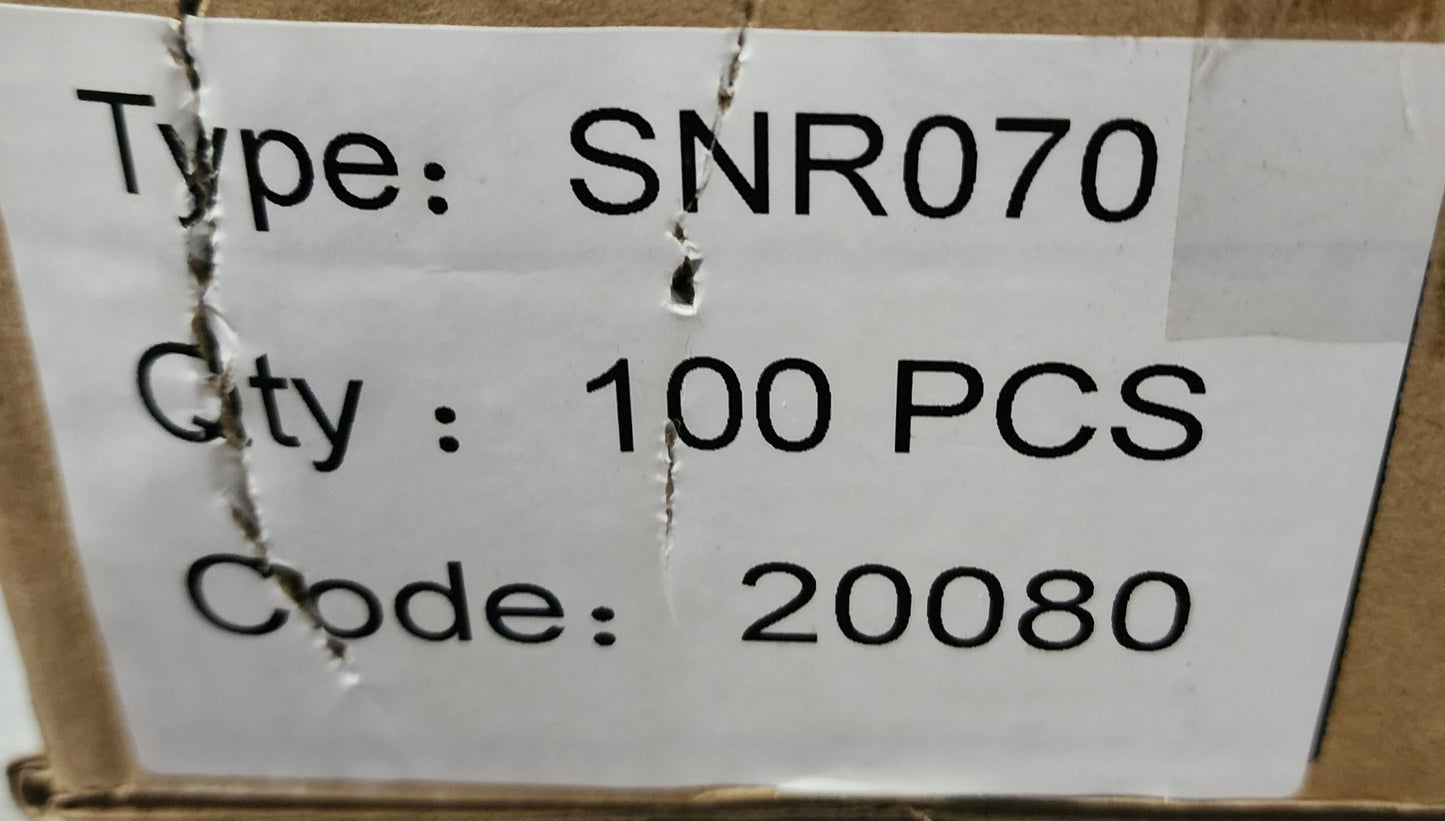 SNR070 Bearing Retainer Plates.