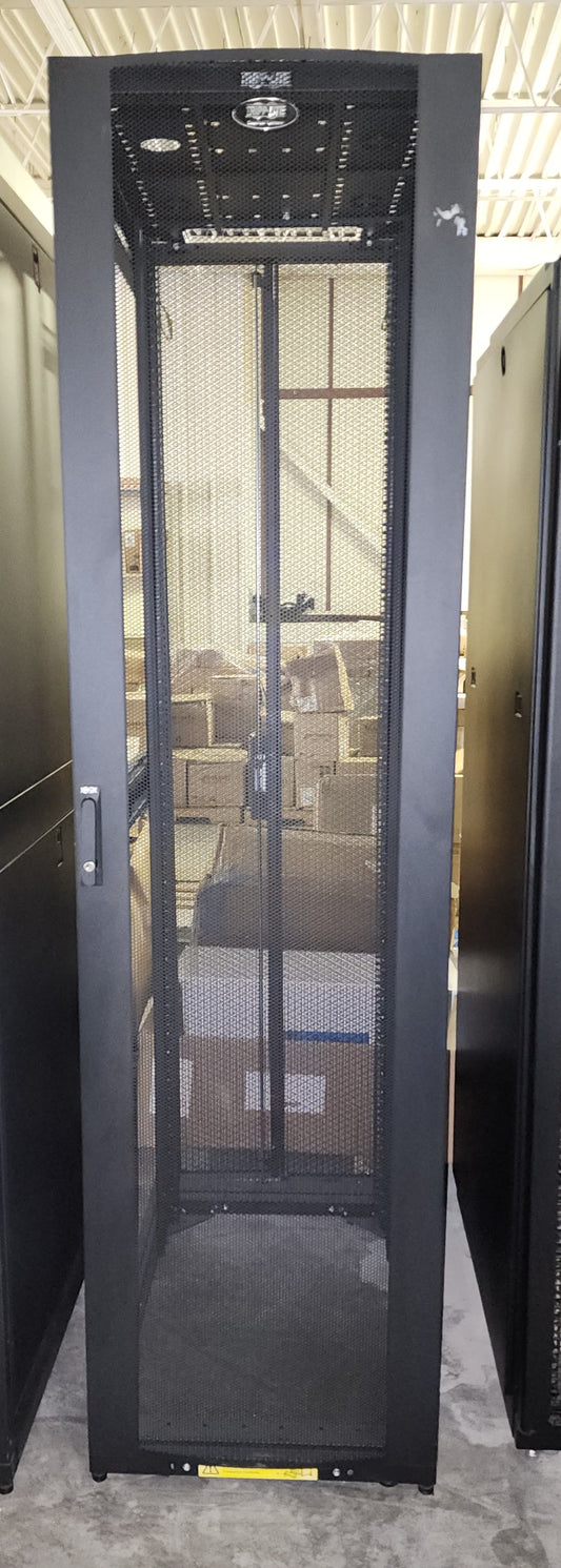 Tripp Lite by Eaton SR48UB SmartRack Standard-Depth 48U Rack Enclosure Cabinet