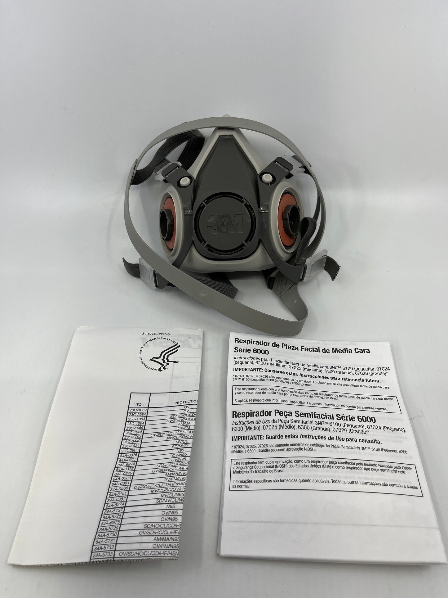 3M™ Half Facepiece Reusable Respirator 6100/07024