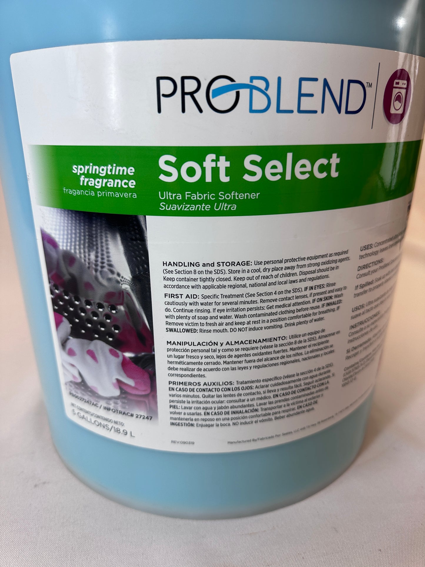 ProBlend™ Soft Select Fabric Softener - 5 Gal.
