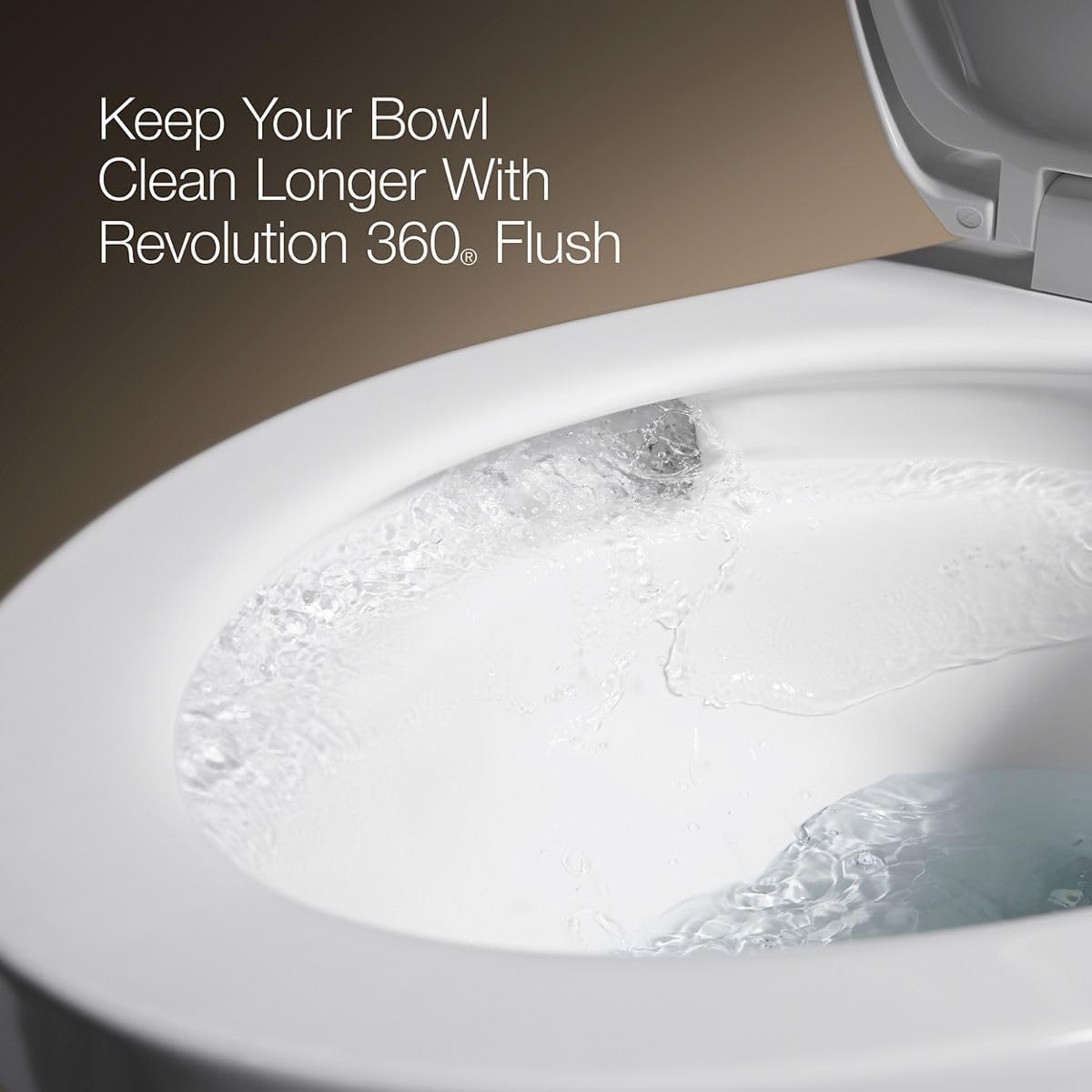 Kohler Corbelle K‑4144 Elongated Toilet Bowl – Comfort Height, Skirted Design