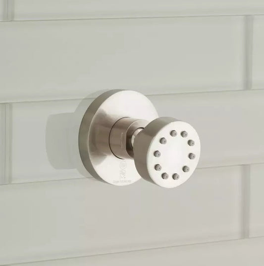 Classic Swivel Body Spray - Brushed Nickel.