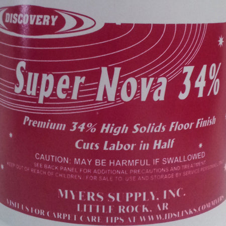Super Nova 34 Super High Solids & High Gloss Floor Finish - 5 Gal.