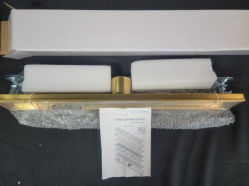 Signature Hardware 24" Cohen Linear Tile-In Shower Drain with Flange