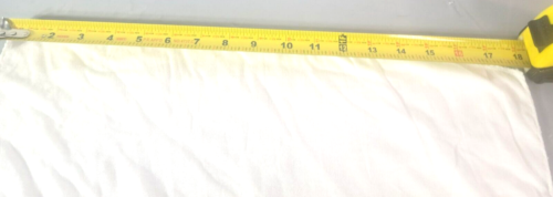 Bulk White Cotton Rags, 18” x 18” Cloths for Multipurpose Cleaning - 25lbs