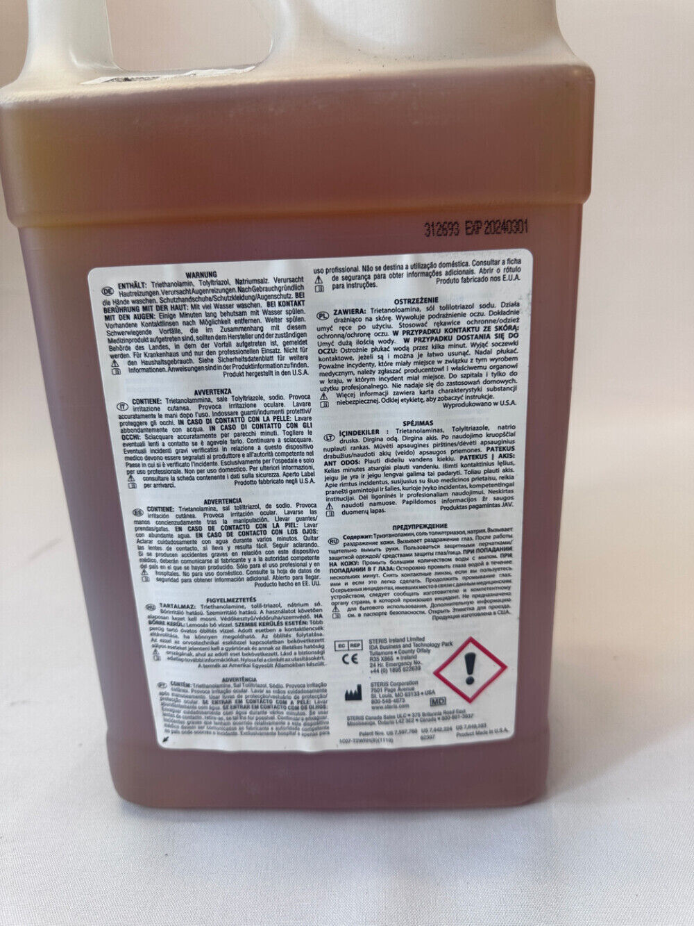 Prolystica™ Ultra Concentrate Neutral Detergent, 5 Liter, 1.32 Gallon